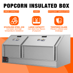 Model BR-8356-1500-5 Commercial Large-capacity Popcorn Warming Box