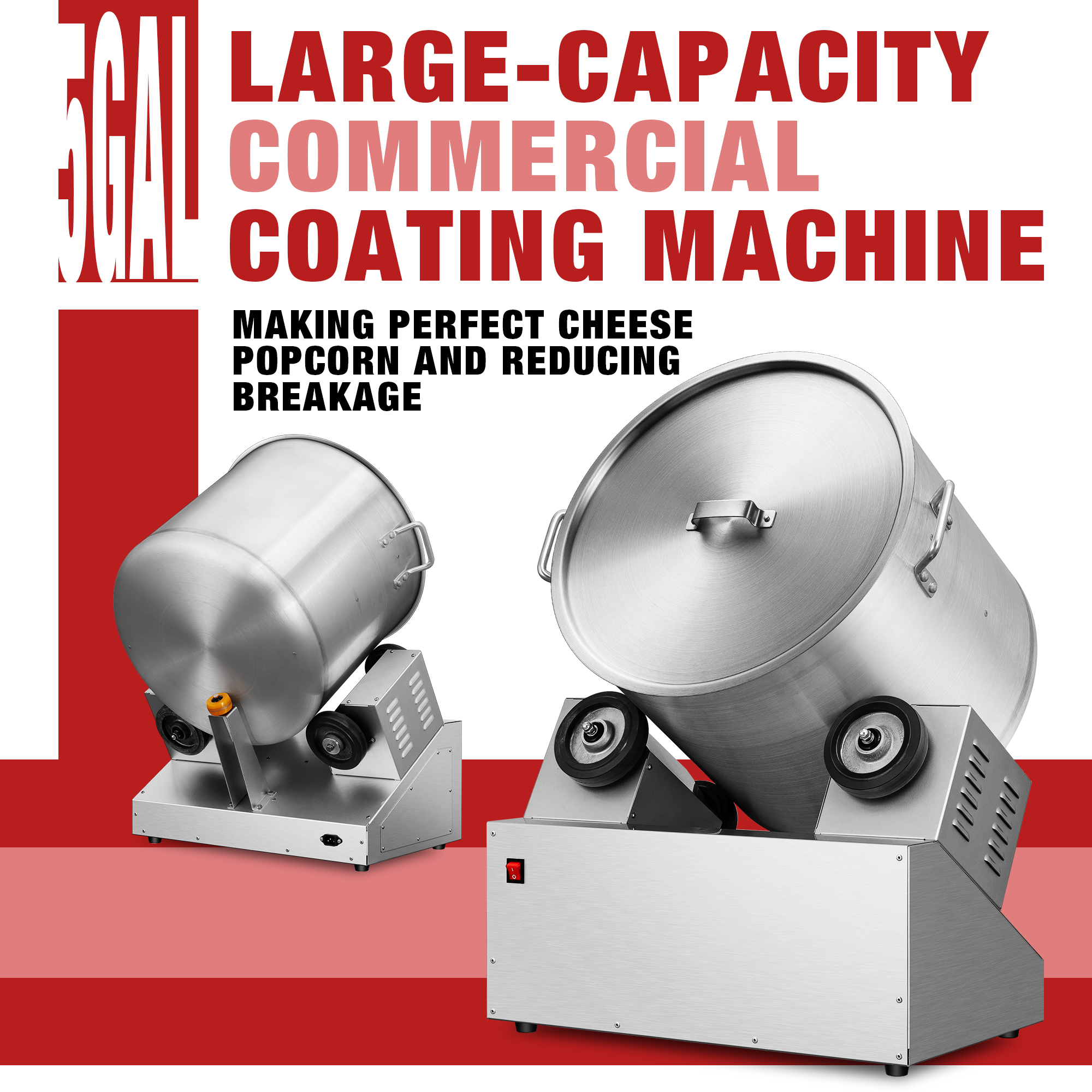 Model BR-8337 Frying powder machine with non-heating