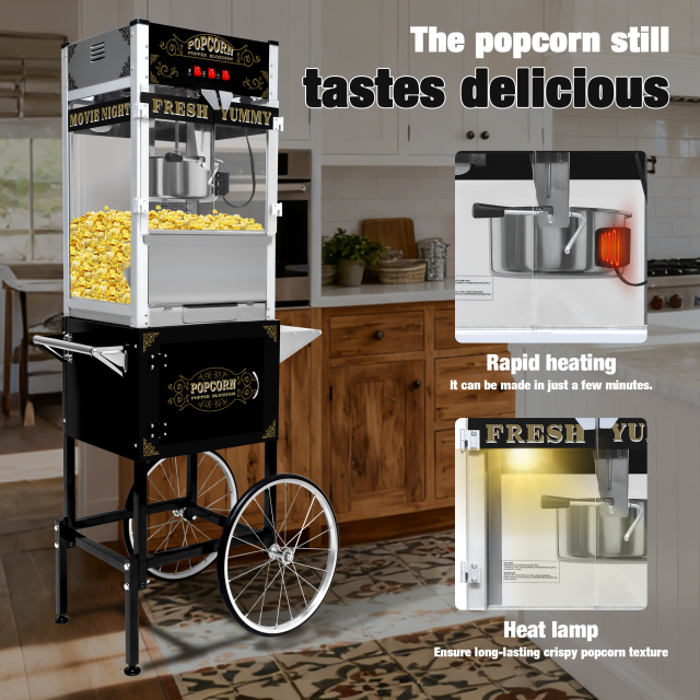 Model 1205 Dual Use Popcorn Machine for Home & Commercial