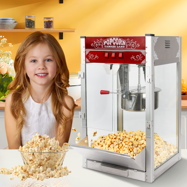 Model 1201 Dual Use Popcorn Machine for Home & Commercial