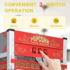Model 1203 Dual Use Popcorn Machine for Home & Commercial