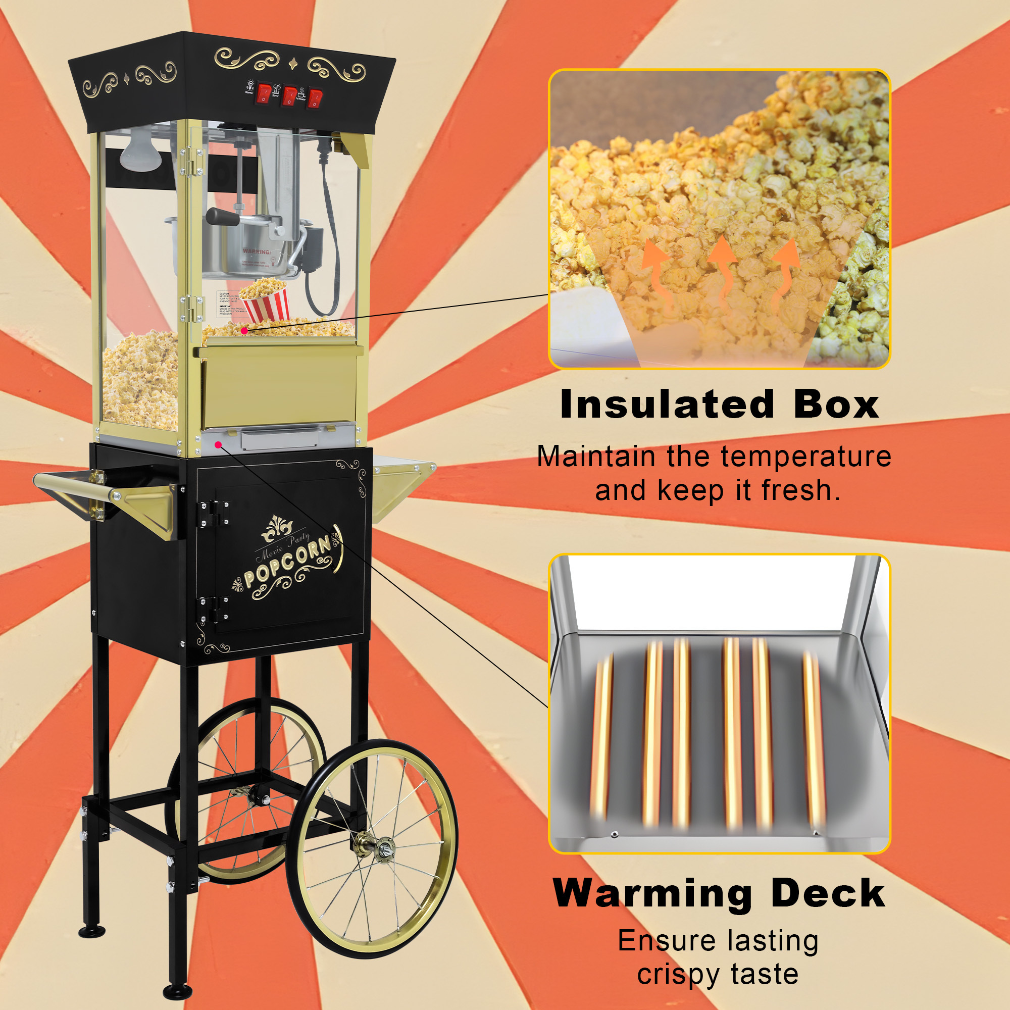 Model 802 Household Popcorn Maker