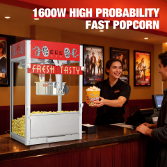Commercial Popcorn Machine 1601 1600W High Capacity