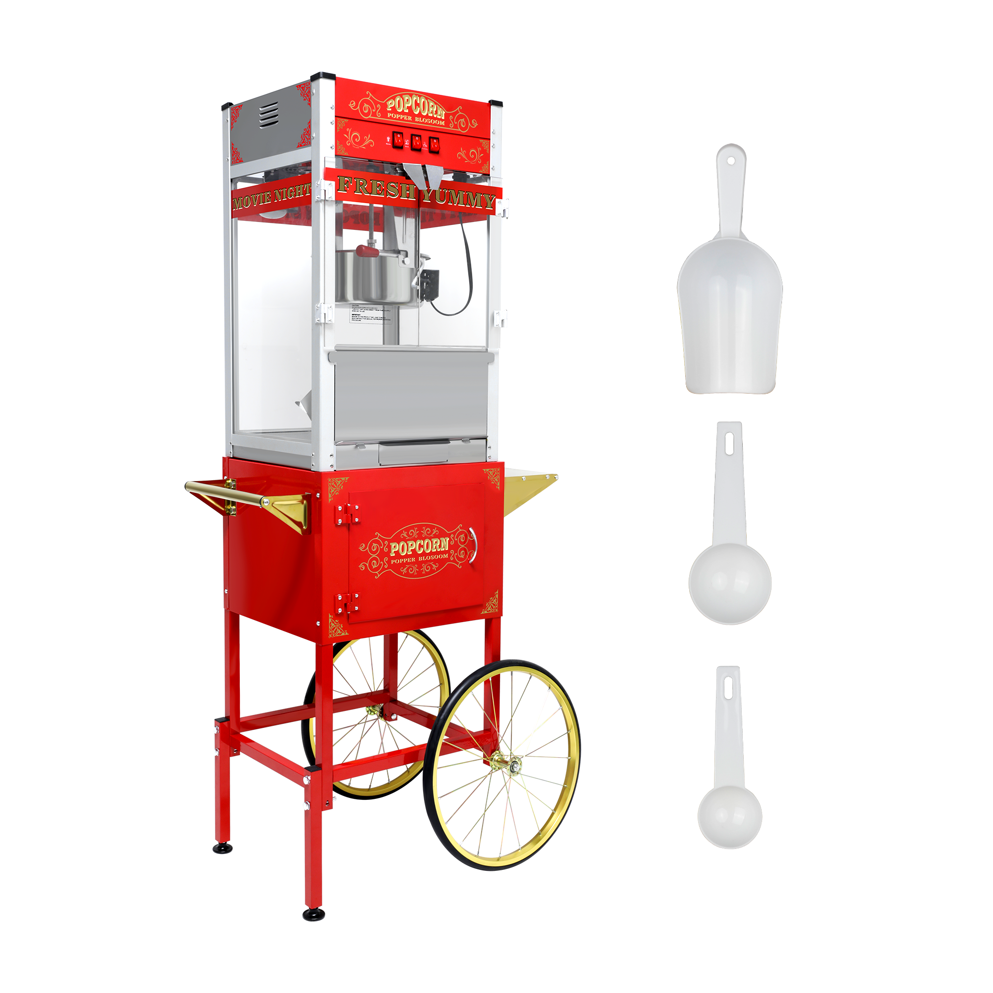 Model 1203 Dual Use Popcorn Machine for Home & Commercial