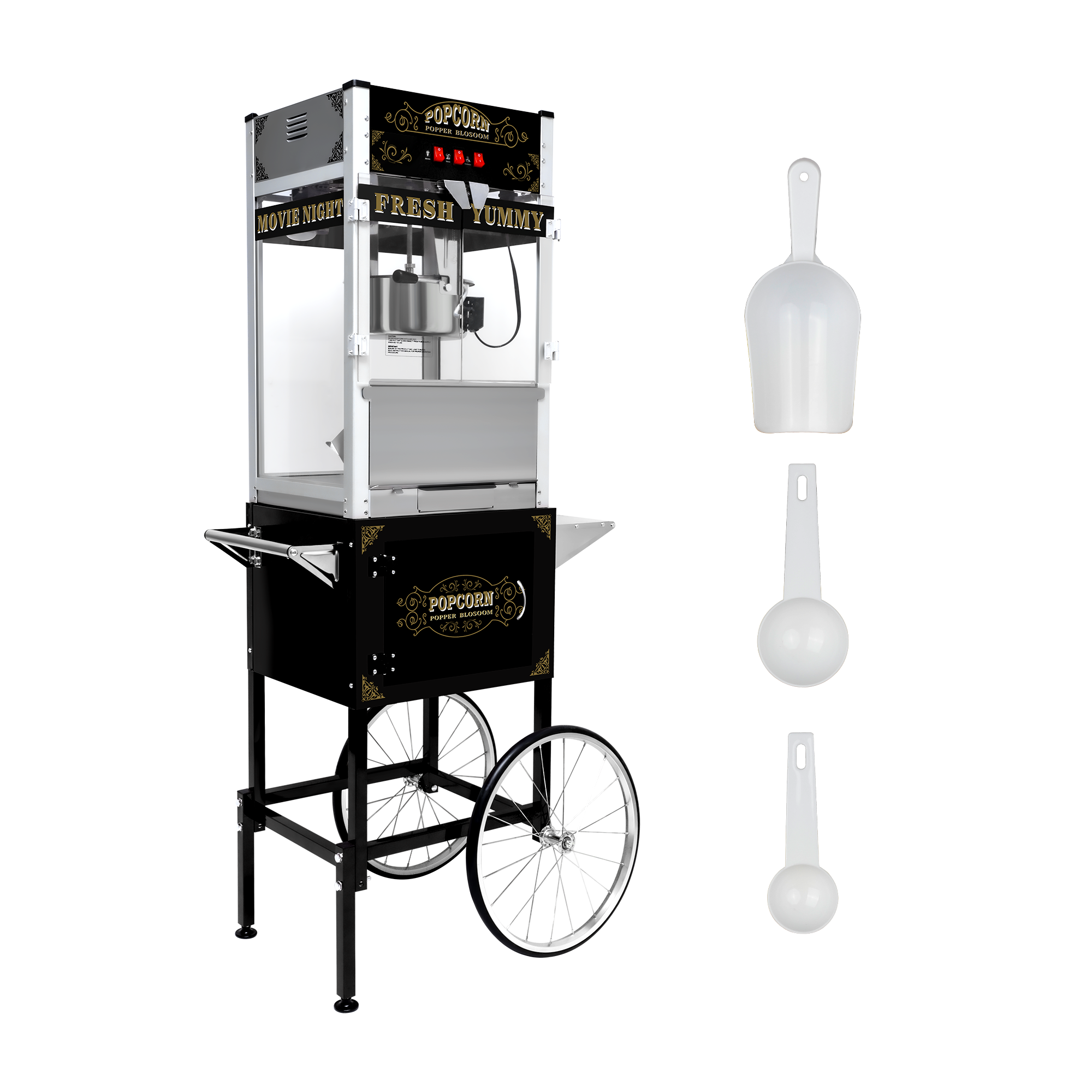 Model 1205 Dual Use Popcorn Machine for Home & Commercial