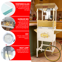 Model 1003 Dual Use Popcorn Machine for Home & Commercial