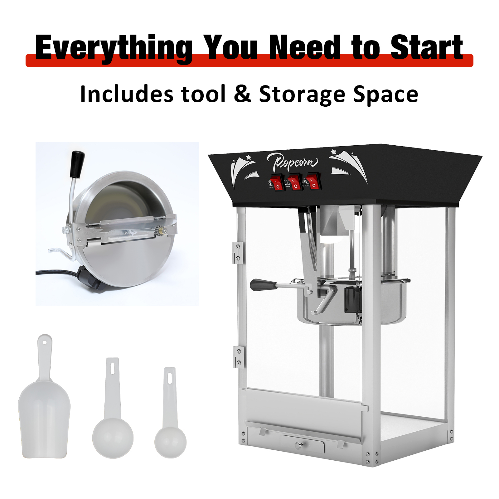 Model 823 Household Popcorn Maker