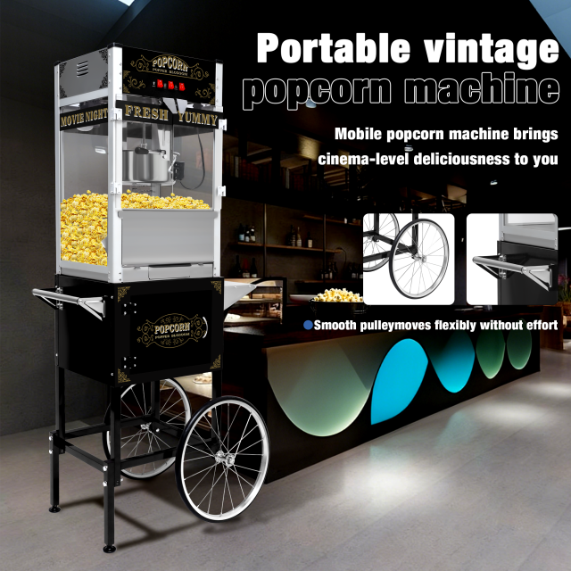 Model 1205 Dual Use Popcorn Machine for Home & Commercial