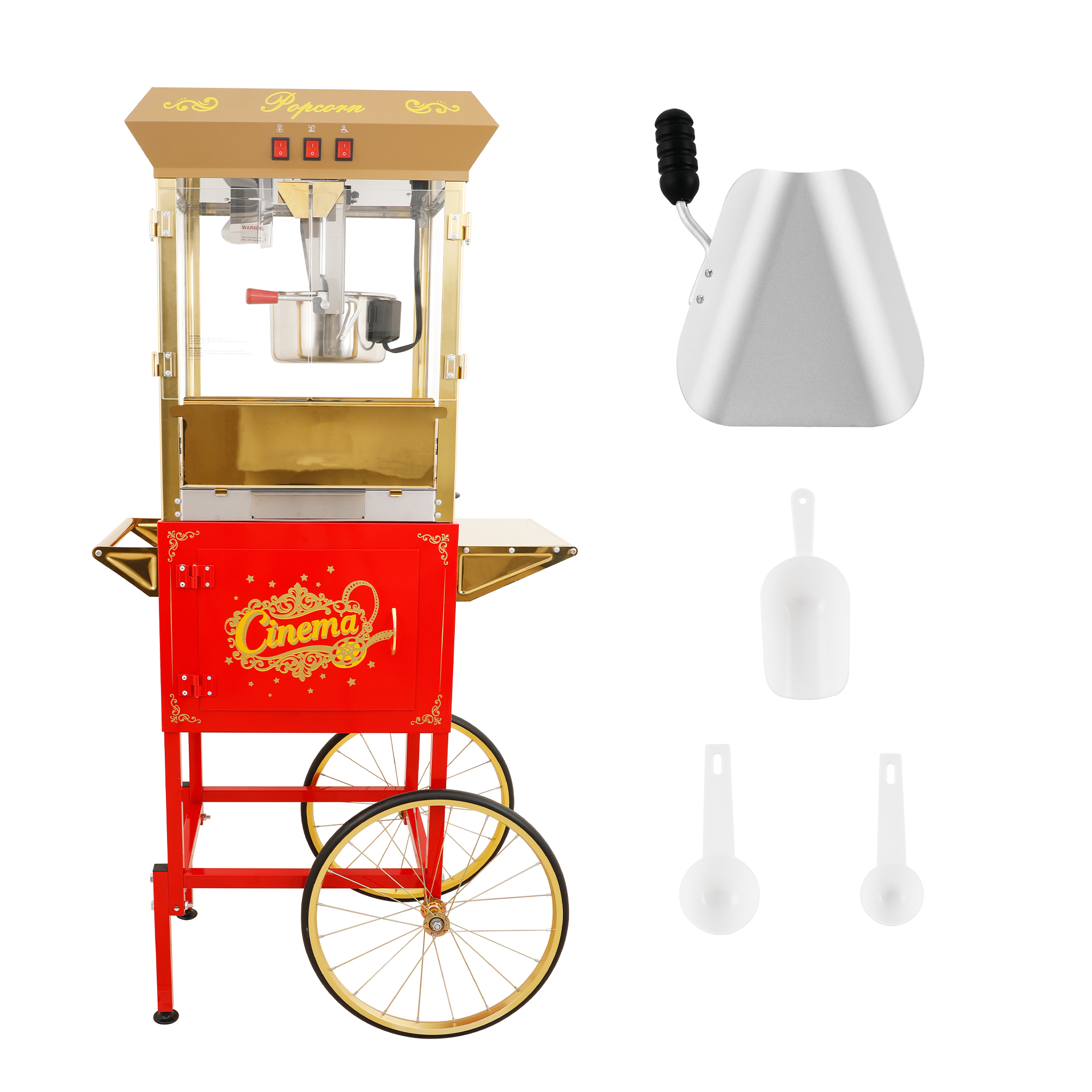 Model 1001 Dual Use Popcorn Machine for Home & Commercial