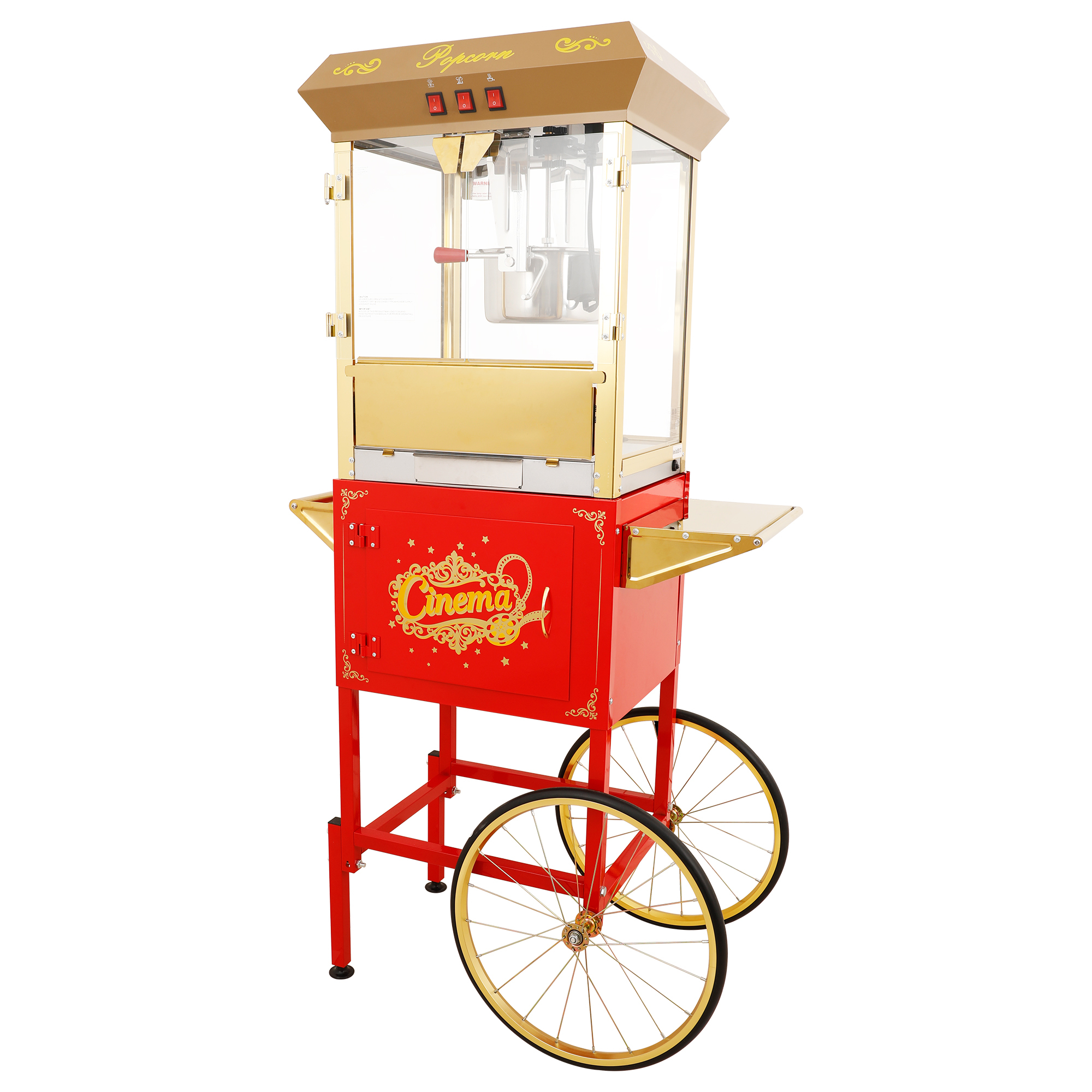 Model 1001 Dual Use Popcorn Machine for Home & Commercial
