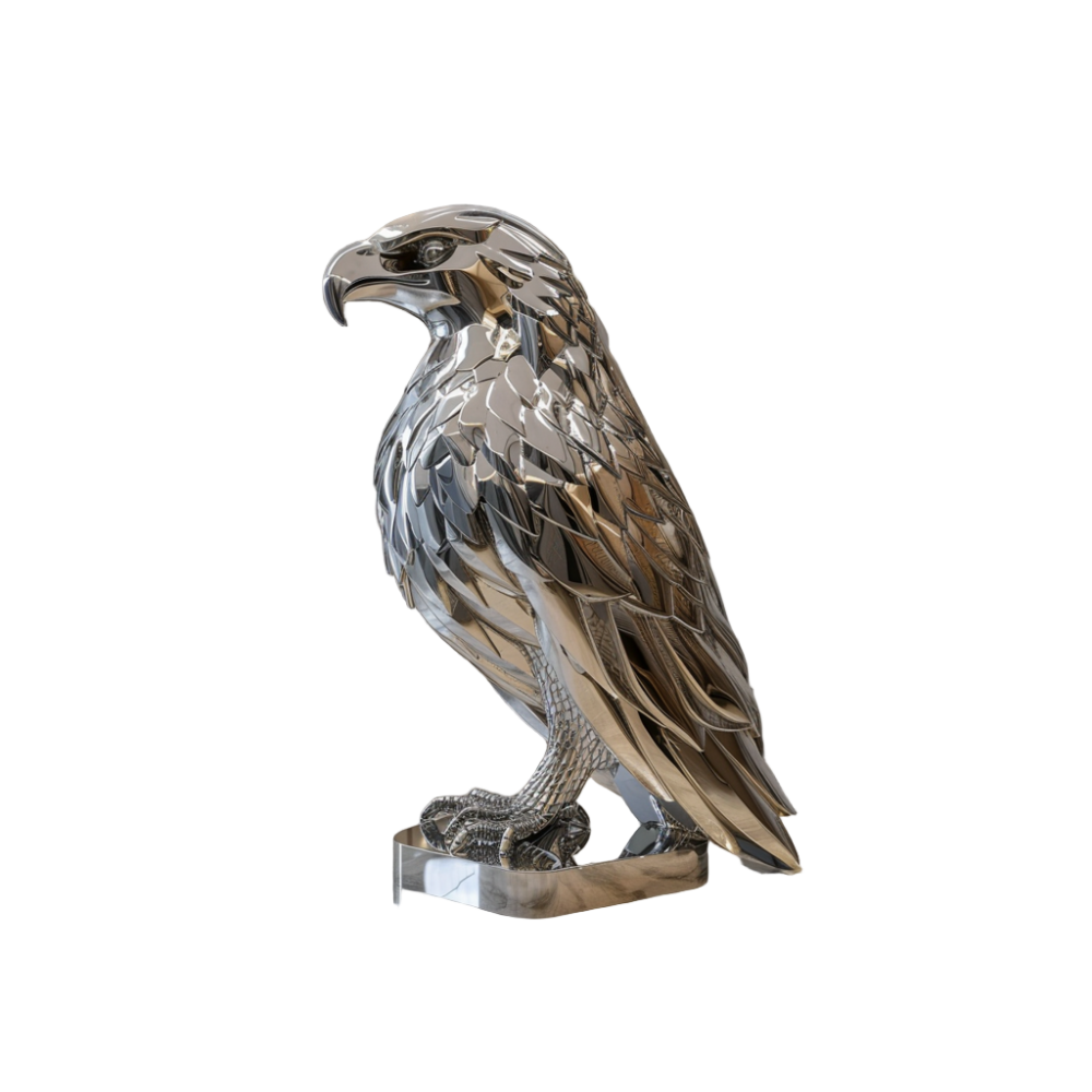 Premium Modern art indoor eagle sculpture