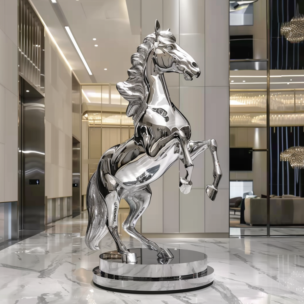 Premium Modern art horse sculpture