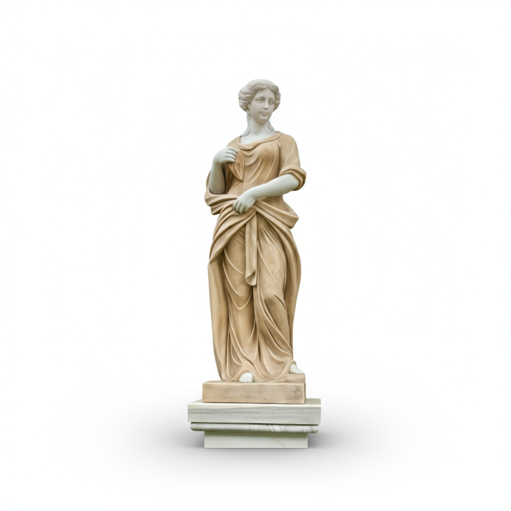 PREMIUM Elegant female marble sculpture