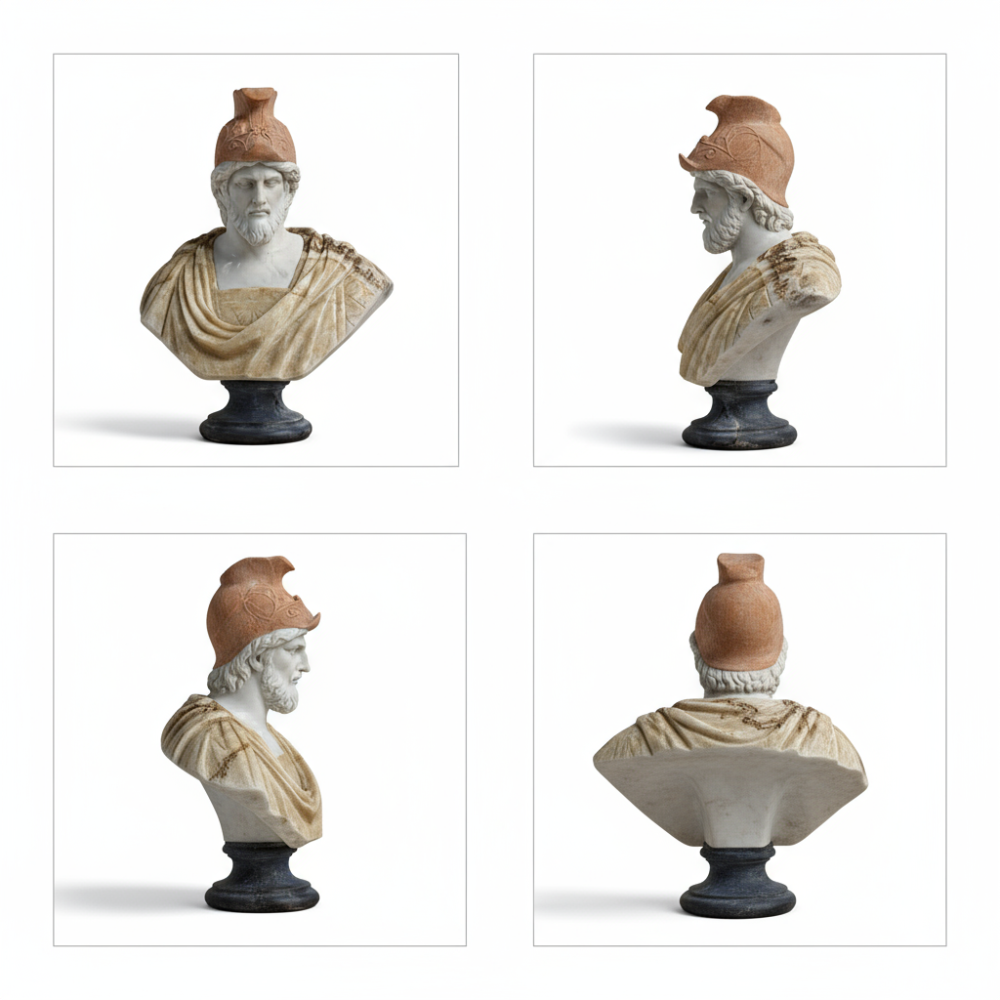 PREMIUM Classical Hero Marble Sculpture