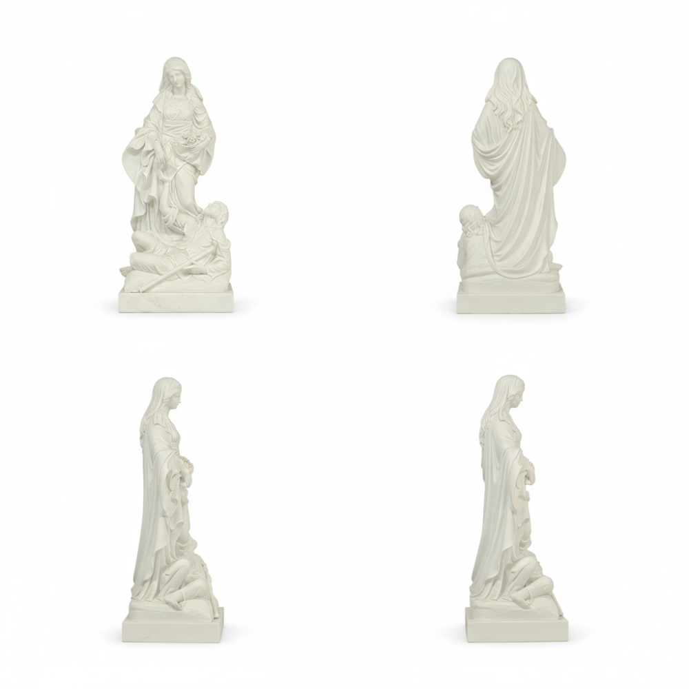 PREMIUM White marble sculpture of the sacred woman