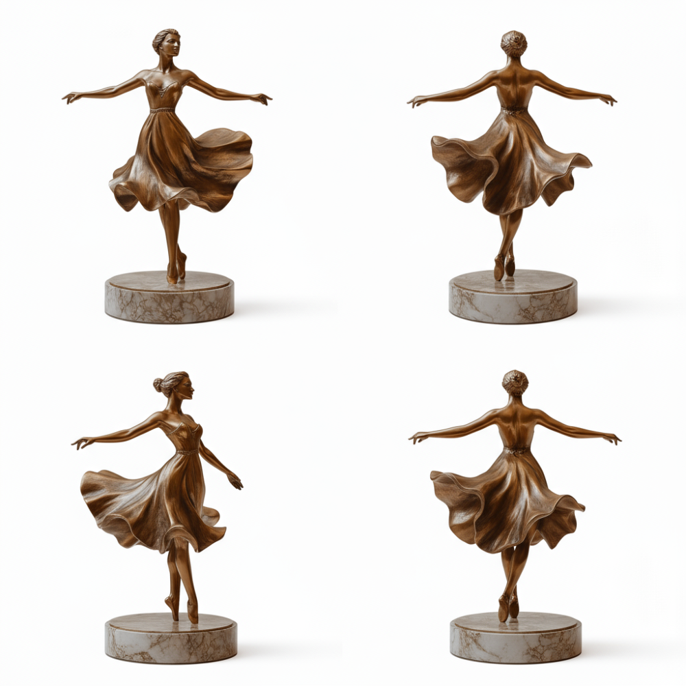 PREMIUM Bronze Dancer Sculpture
