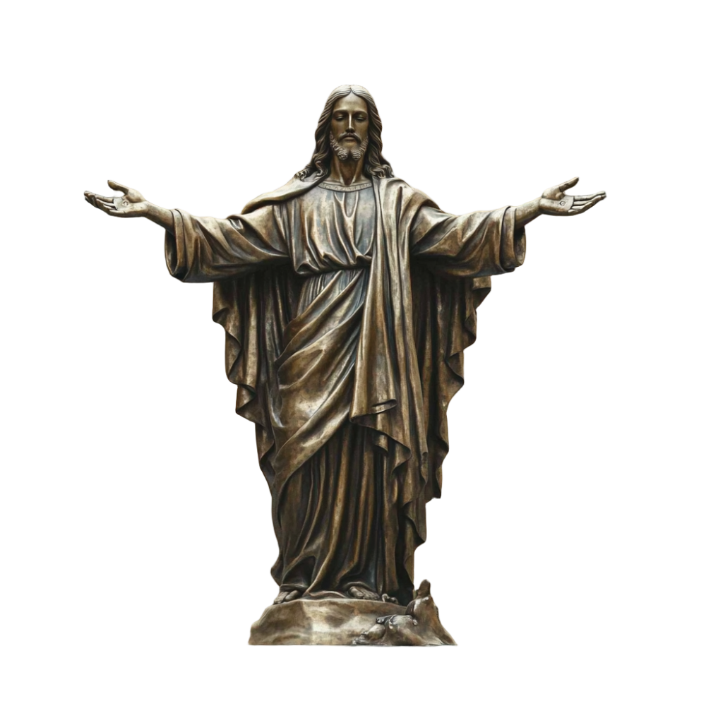 PREMIUM Bronze statue of the Sacred Heart of Jesus