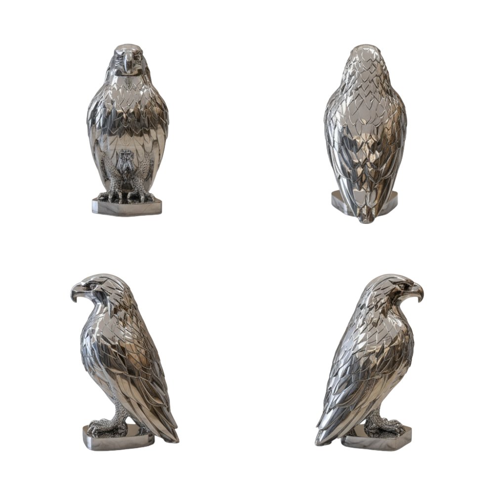 Premium Modern art indoor eagle sculpture