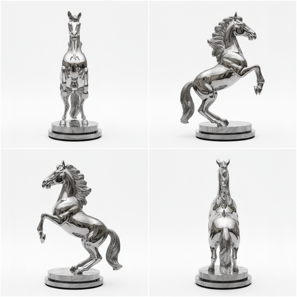 PREMIUM Modern art horse sculpture