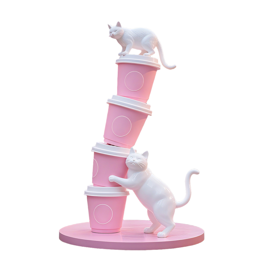 PREMIUM Outdoor IP fiberglass sculpture