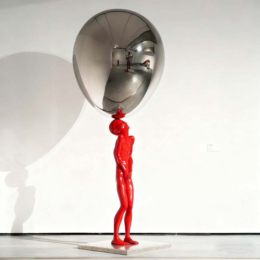 PREMIUM Modern Art Abstract Figure Sculpture