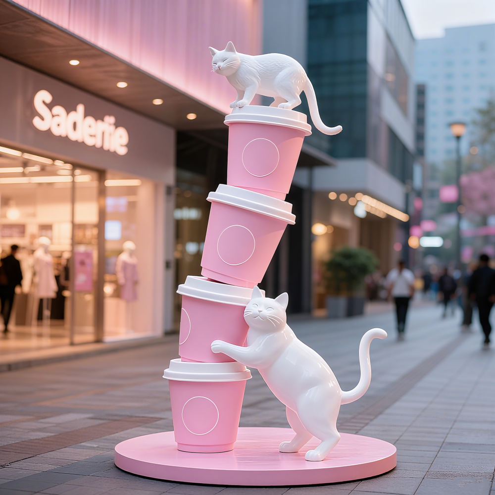 PREMIUM Outdoor IP fiberglass sculpture