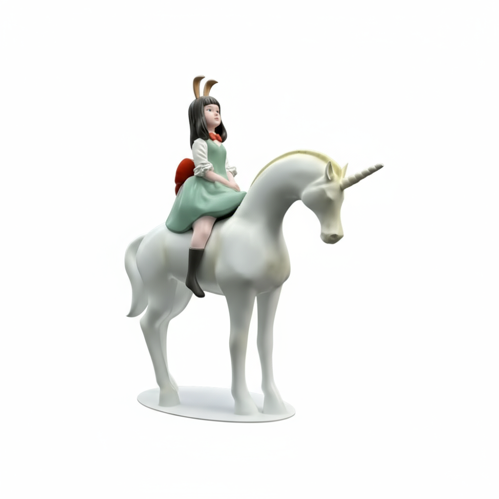 PREMIUM Modern Art Indoor Cartoon Painted Fiberglass Sculpture