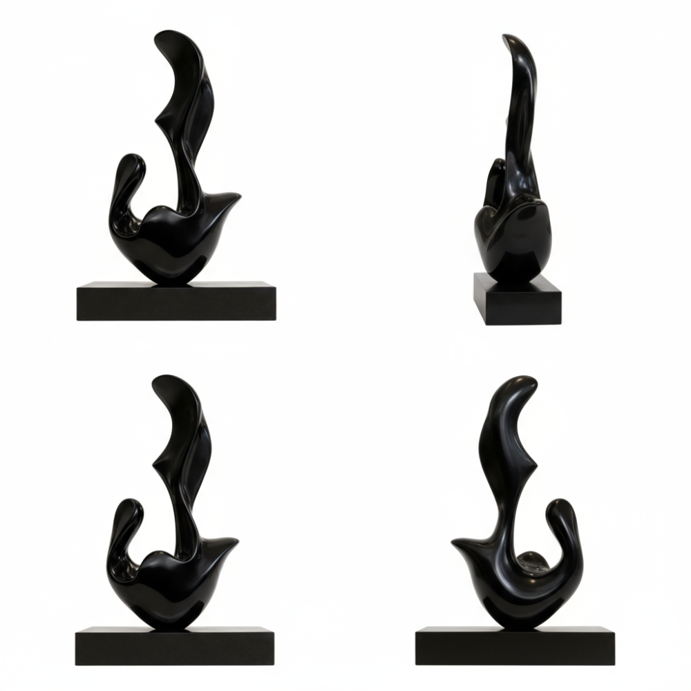 PREMIUM Abstract Art Fiberglass Sculpture Modern Indoor Decoration Statues