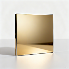 Mirror color champagne gold