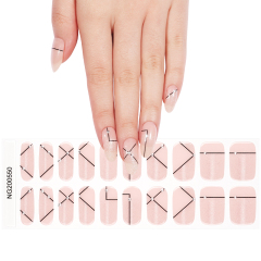 New Arrival  Custom Gel Nail Wraps Nail Art Decoration  Gel Nail Sticker