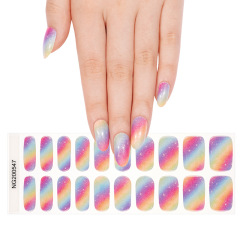 New Arrival  Custom Gel Nail Wraps Nail Art Decoration  Gel Nail Sticker