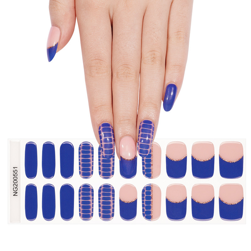 New Arrival  Custom Gel Nail Wraps Nail Art Decoration  Gel Nail Sticker