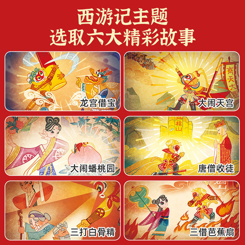 Chinese-style shadow puppetry props - Journey to the West