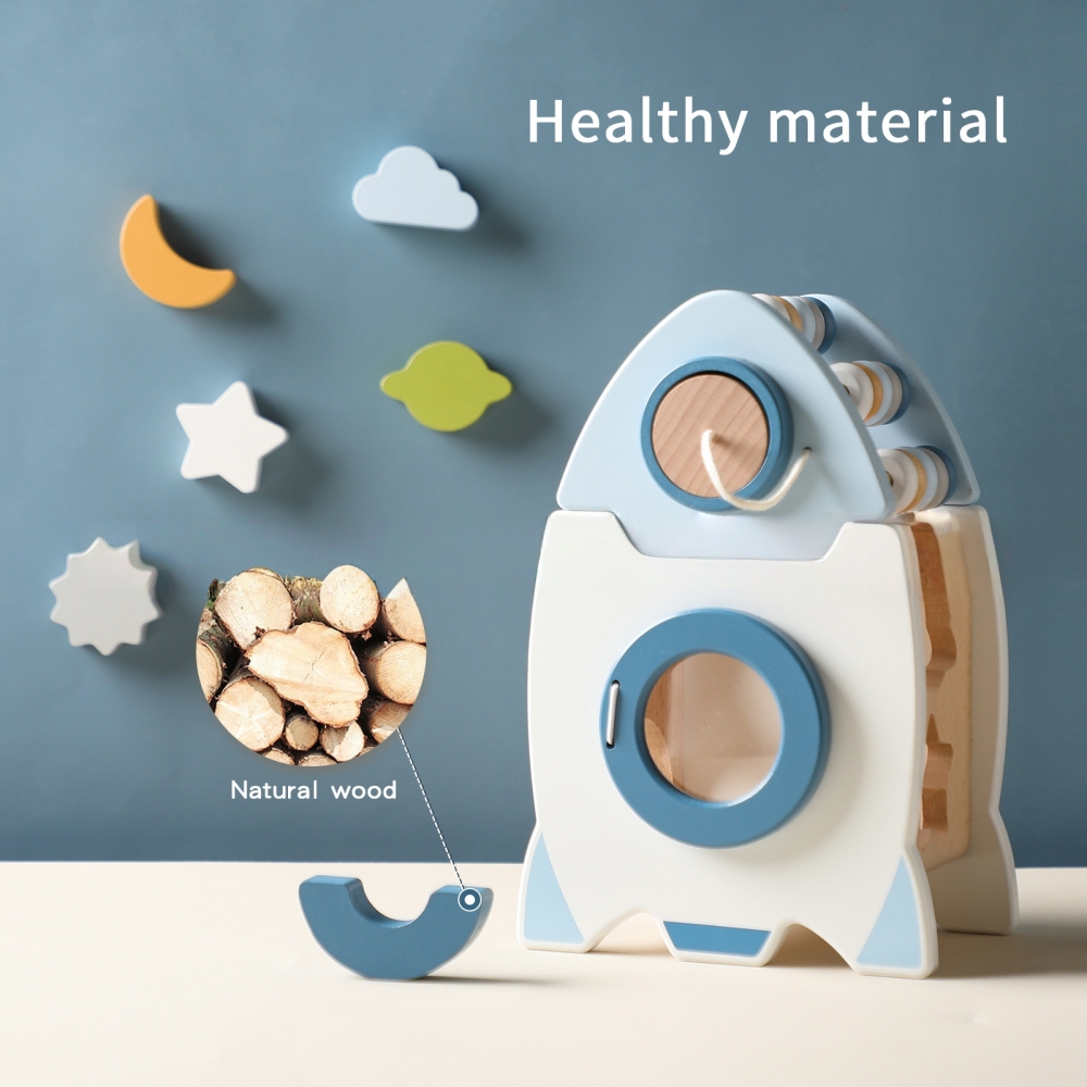 Intelligent Rocket Building Blocks Toy