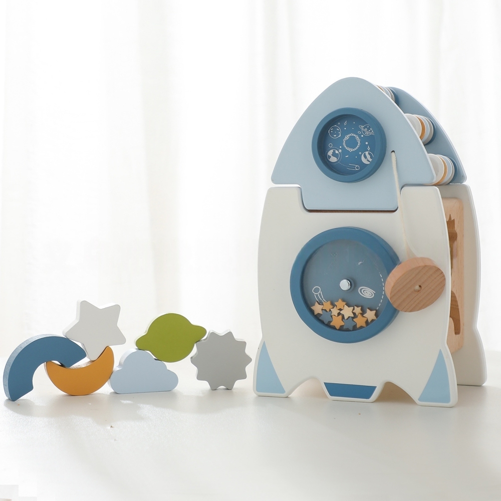 Intelligent Rocket Building Blocks Toy