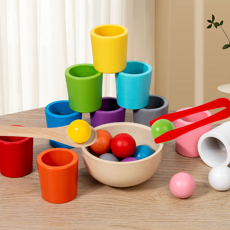 Classification of 10-color balls and cup colors