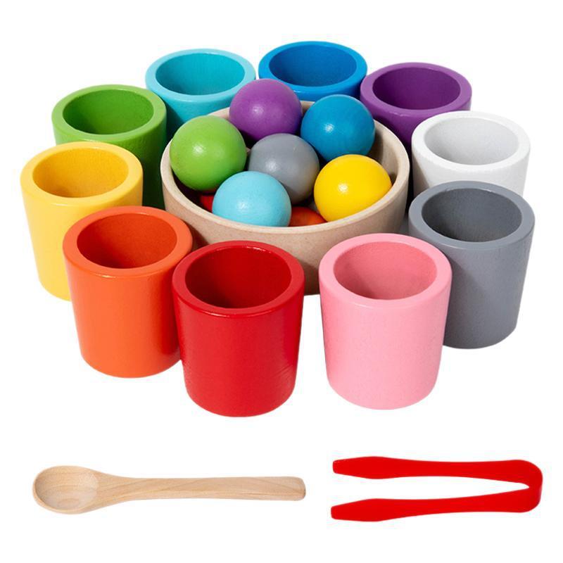 Classification of 10-color balls and cup colors