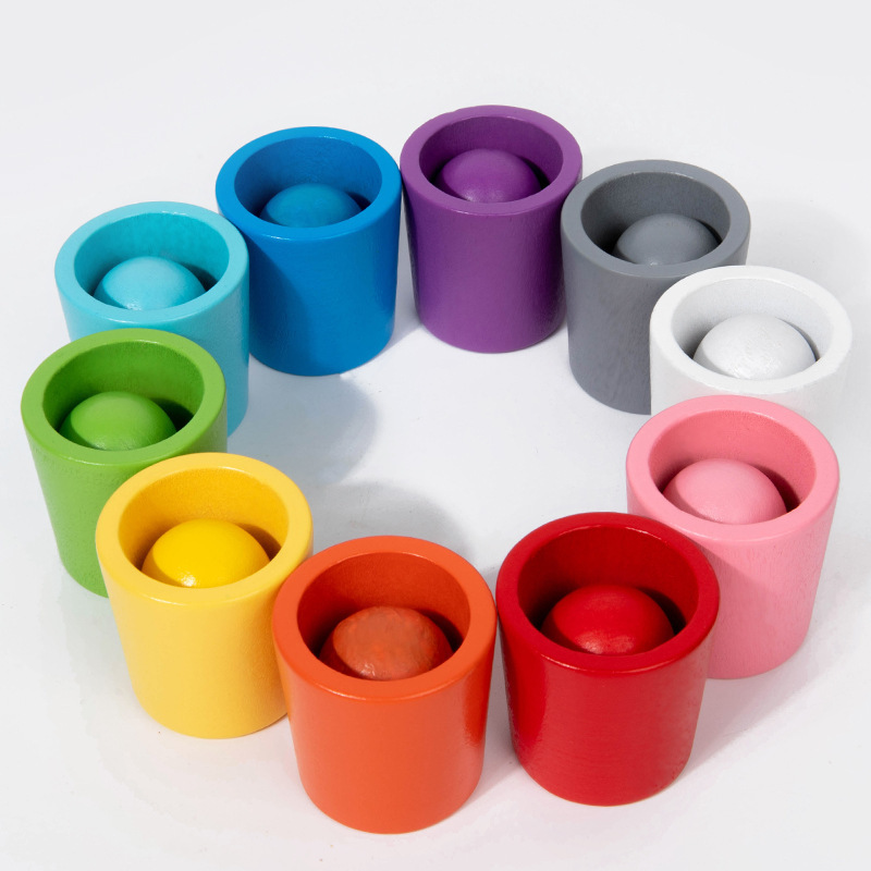 Classification of 10-color balls and cup colors