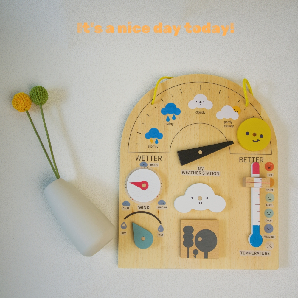 Weather Wall Chart - A Must - Have for Kids' Sensory Enlightenment