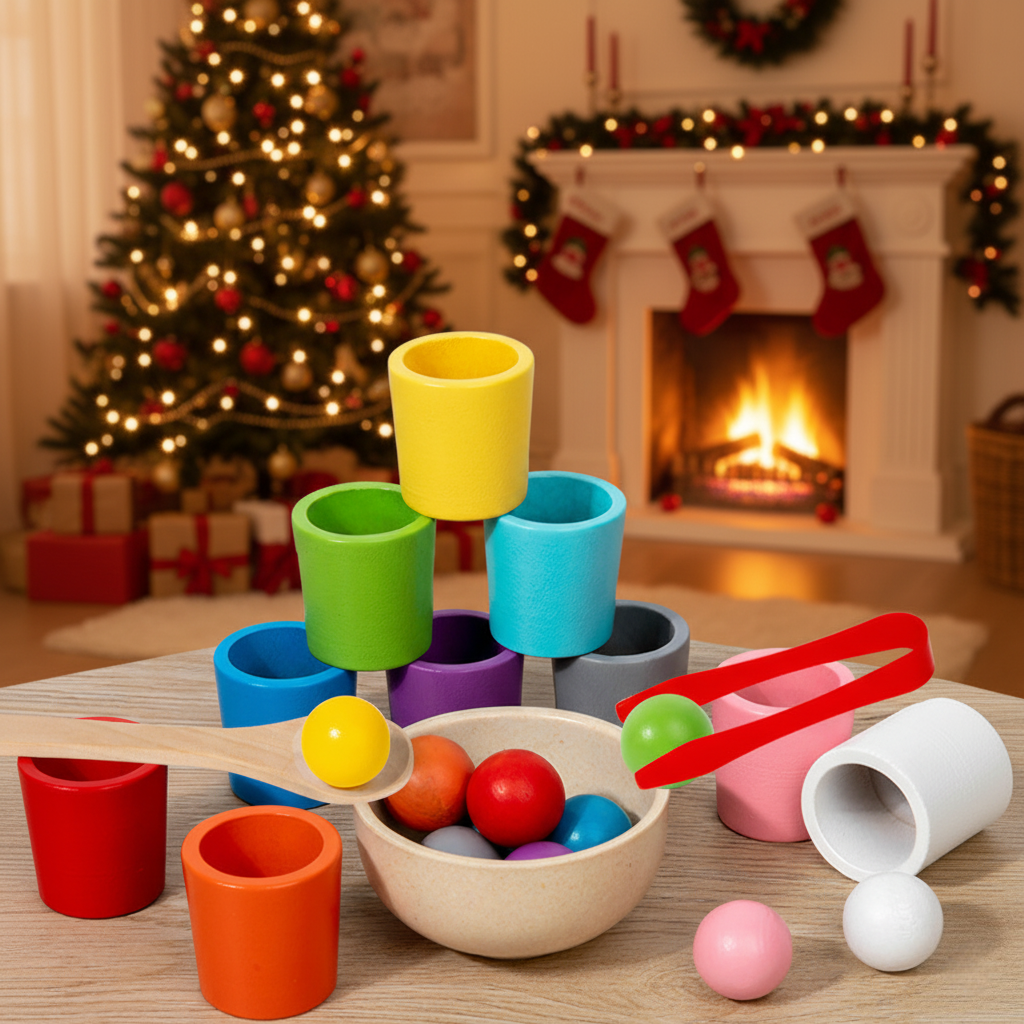 Classification of 10-color balls and cup colors
