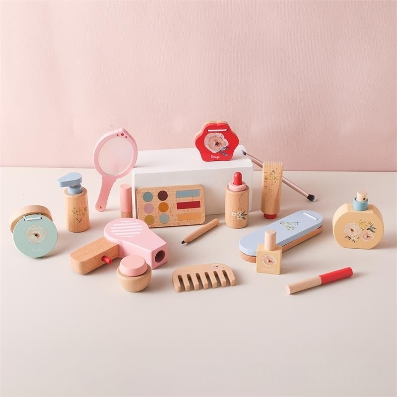 Wooden Makeup Toy Set