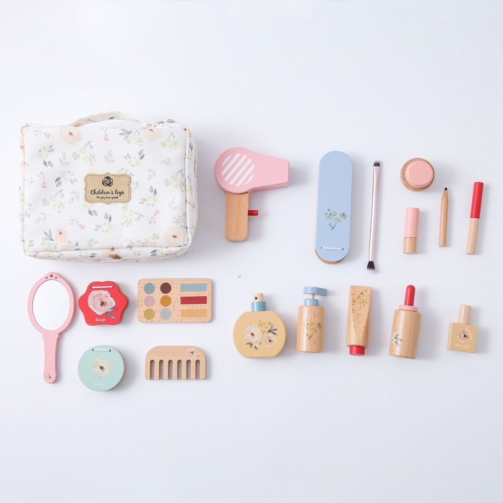 Wooden Makeup Toy Set