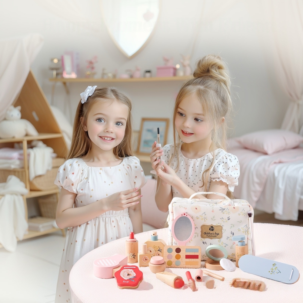 Wooden Makeup Toy Set