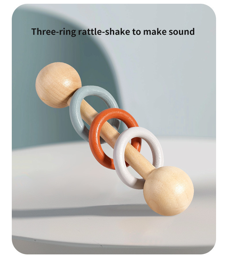 Orff Wooden Baby Music Toy Set – 5 - Piece