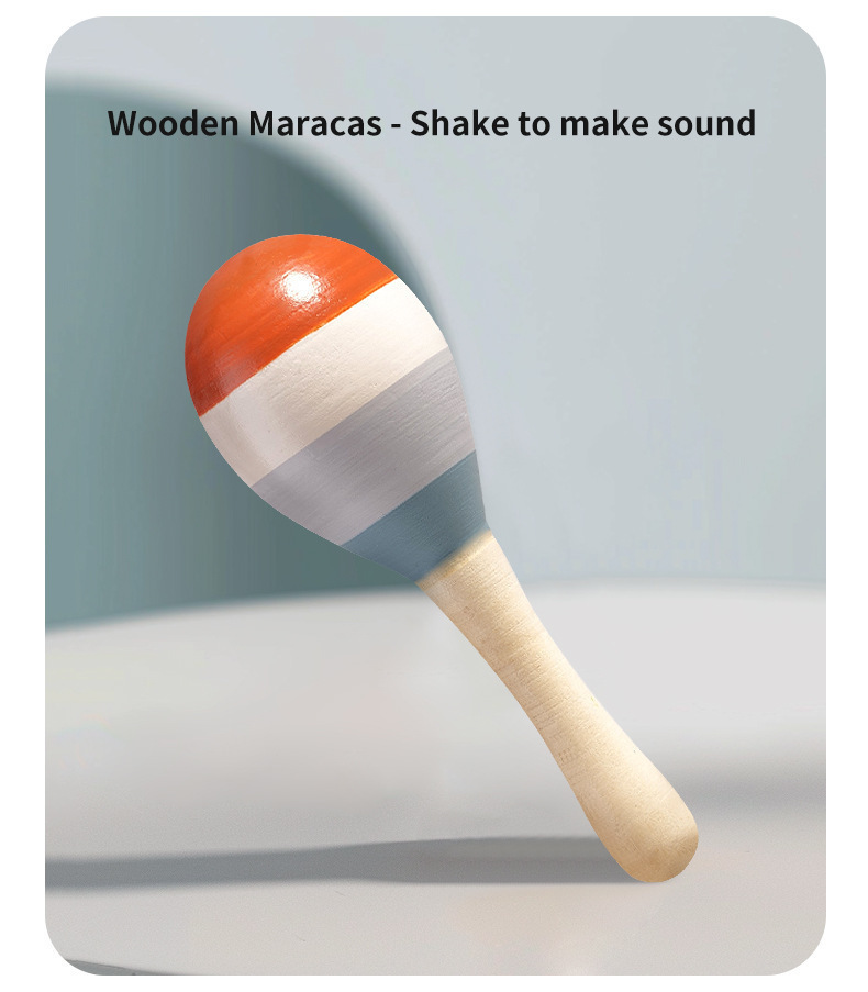Orff Wooden Baby Music Toy Set – 5 - Piece