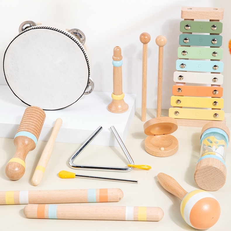 Wooden Baby Music Toy Set