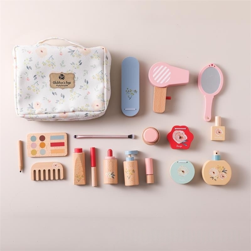Wooden Makeup Toy Set