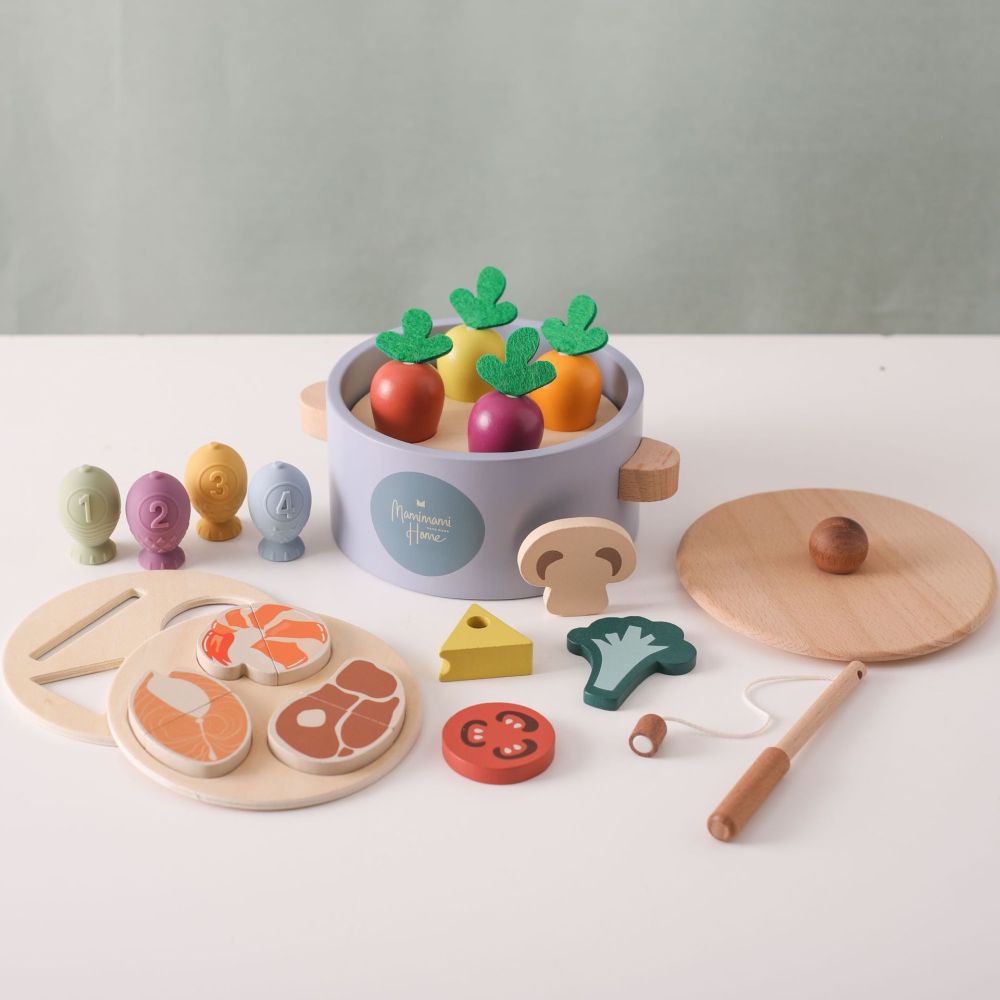 Wooden Multifunctional Pot