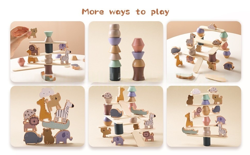 Animal Stacking Tower