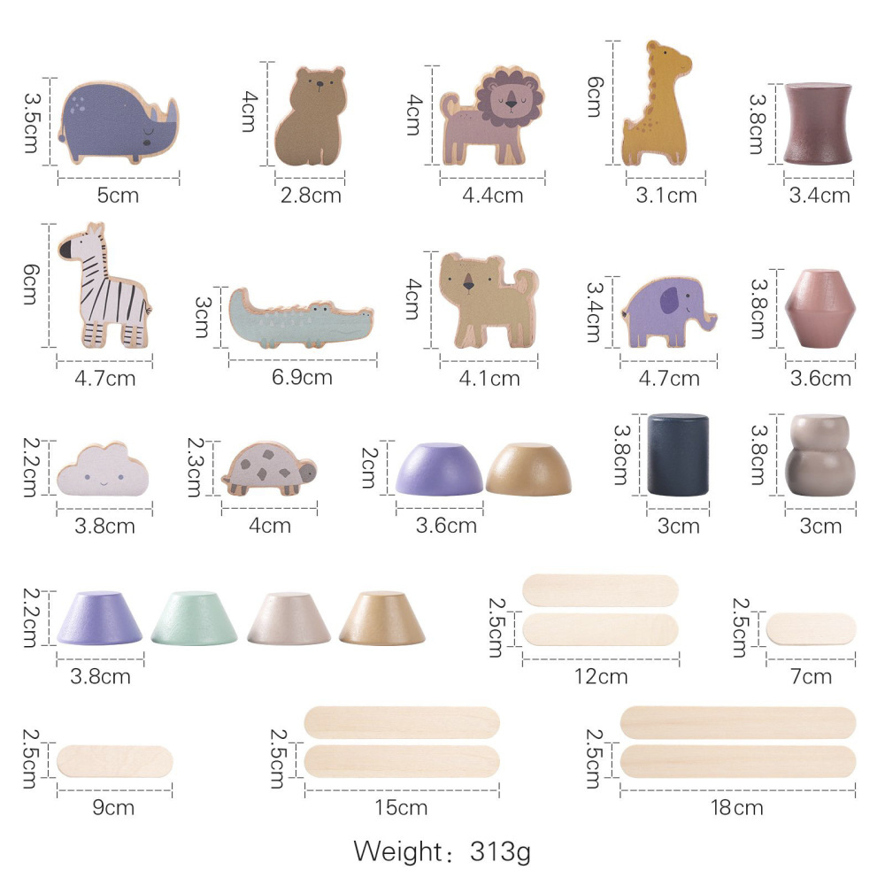 Animal Stacking Tower